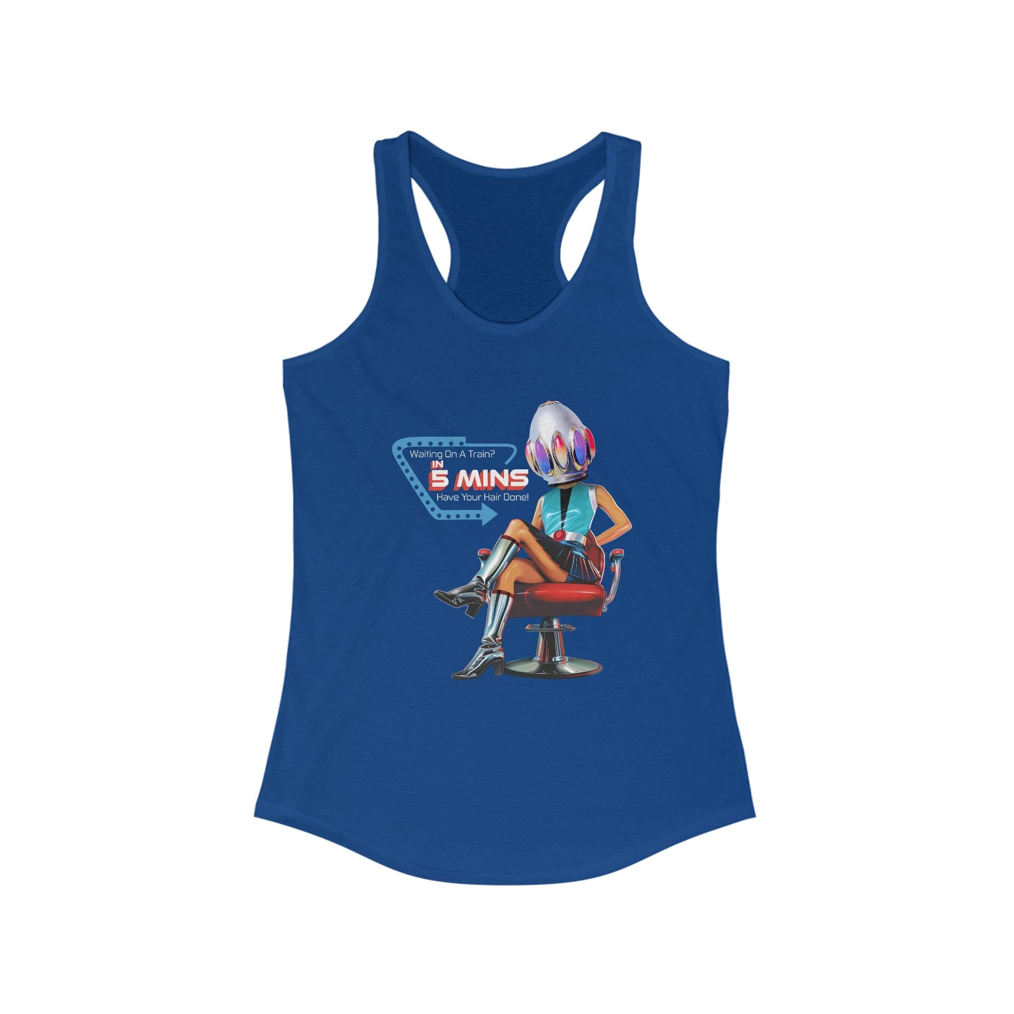 Hair-Bot 3000: Fast, Fabulous, Five Minutes! Tank Top