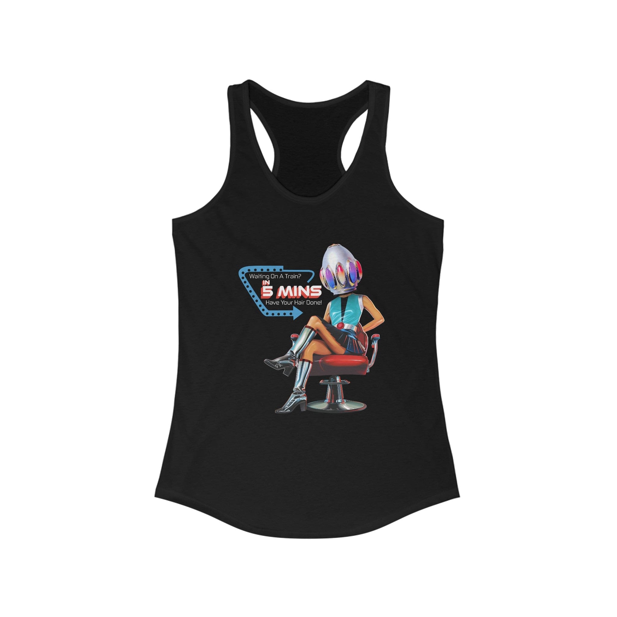 Hair-Bot 3000: Fast, Fabulous, Five Minutes! Tank Top