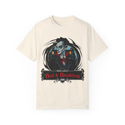 Master Gracey's Haunted B&B Tee: Over 999 5-Star Hauntings!