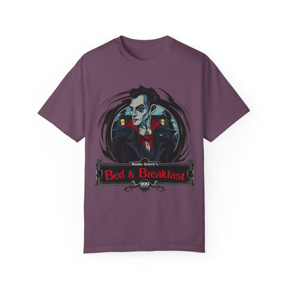 Master Gracey's Haunted B&B Tee: Over 999 5-Star Hauntings!