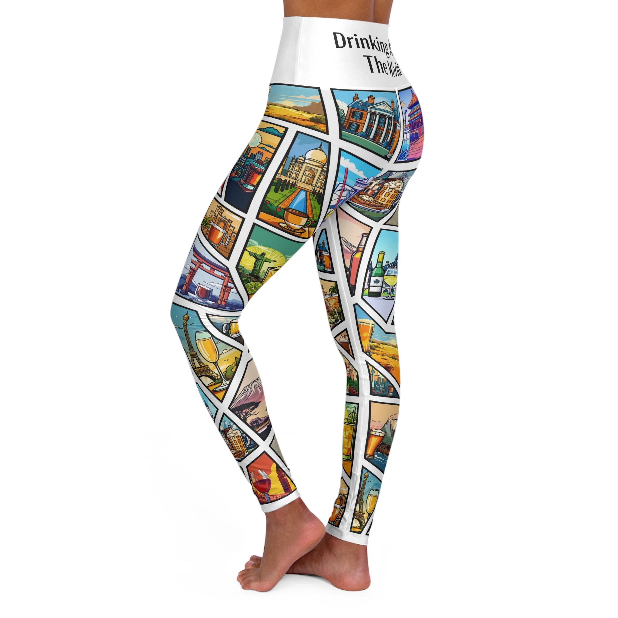 Sip & Stretch: Around the World Leggings