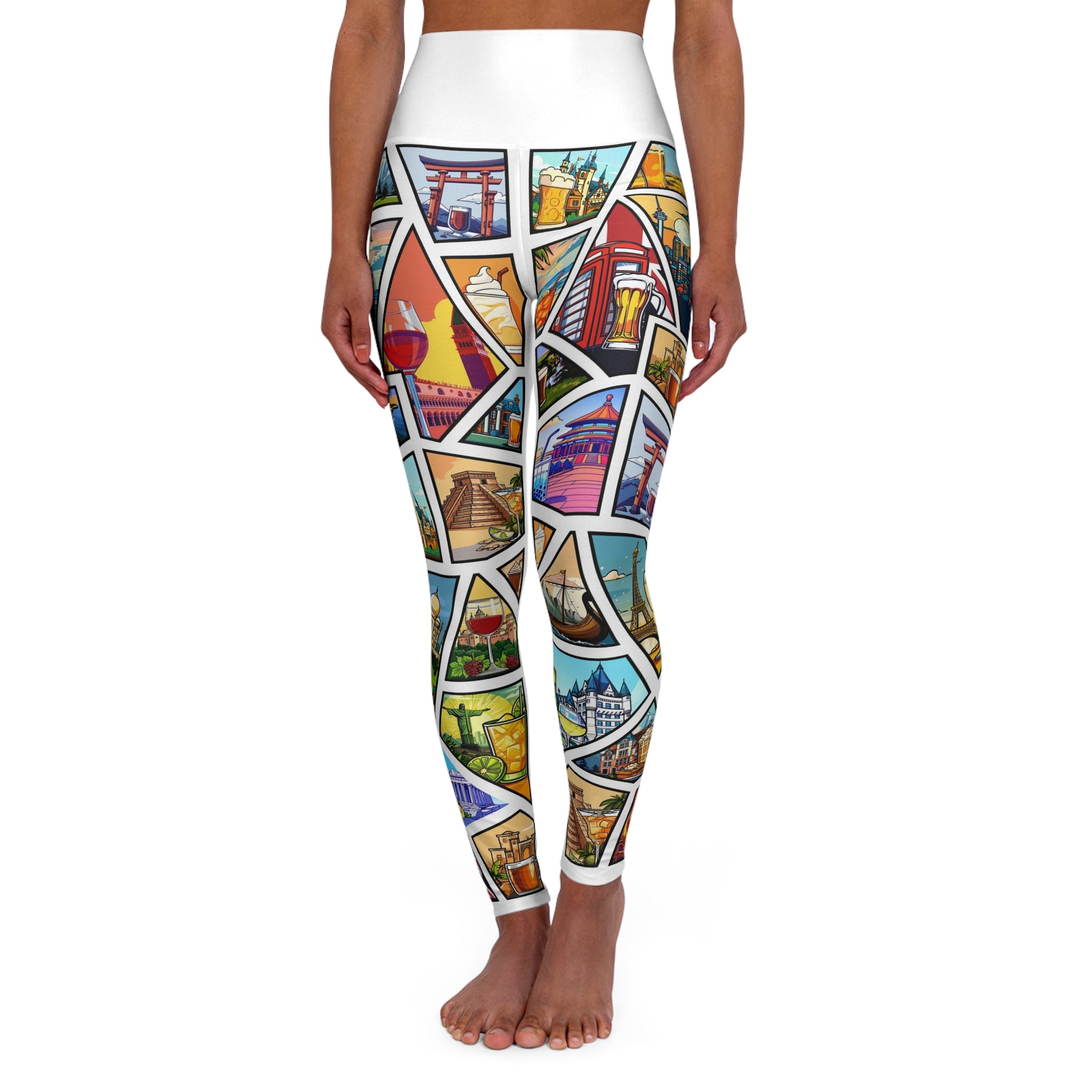 Sip & Stretch: Around the World Leggings