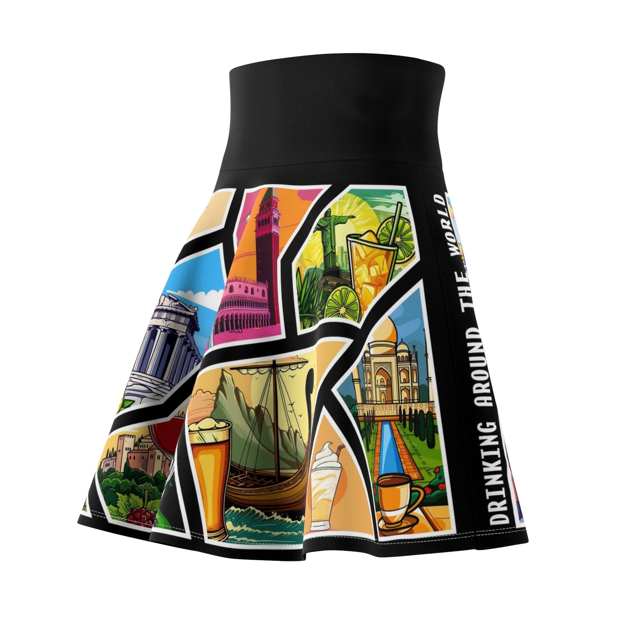 Global Gallivant Skirt: Drink Your Way Around