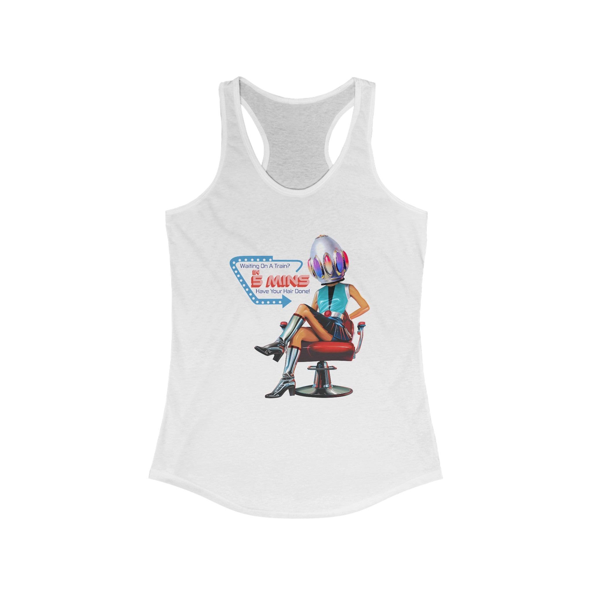 Hair-Bot 3000: Fast, Fabulous, Five Minutes! Tank Top