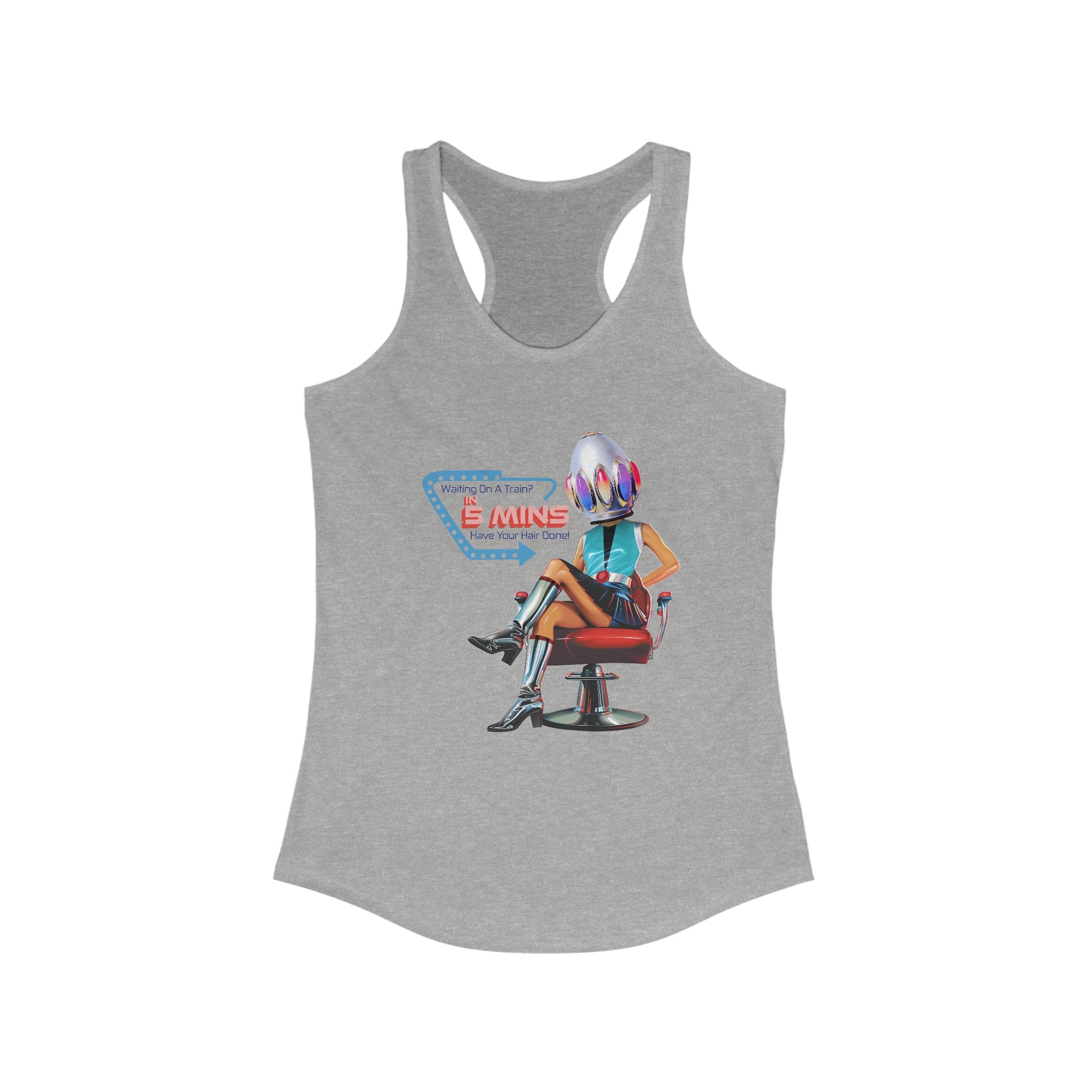 Hair-Bot 3000: Fast, Fabulous, Five Minutes! Tank Top