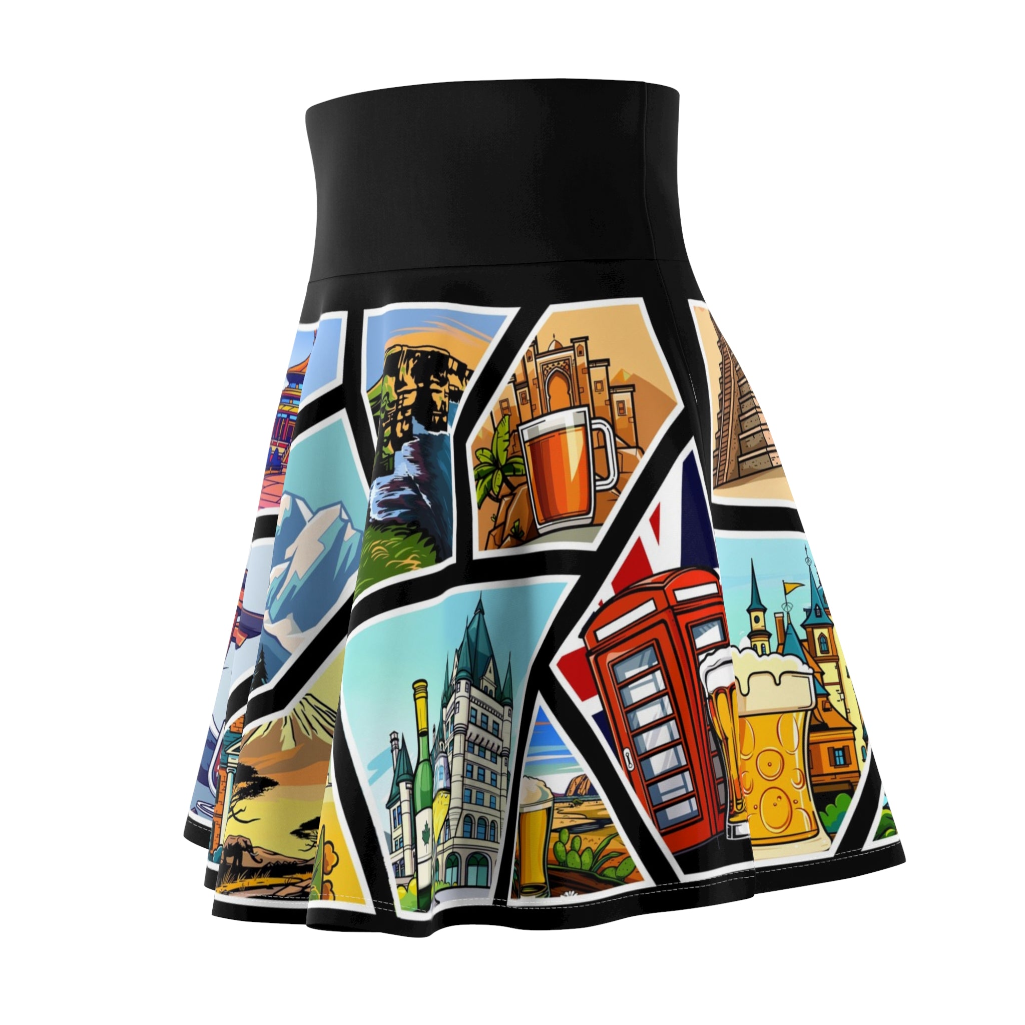 Global Gallivant Skirt: Drink Your Way Around