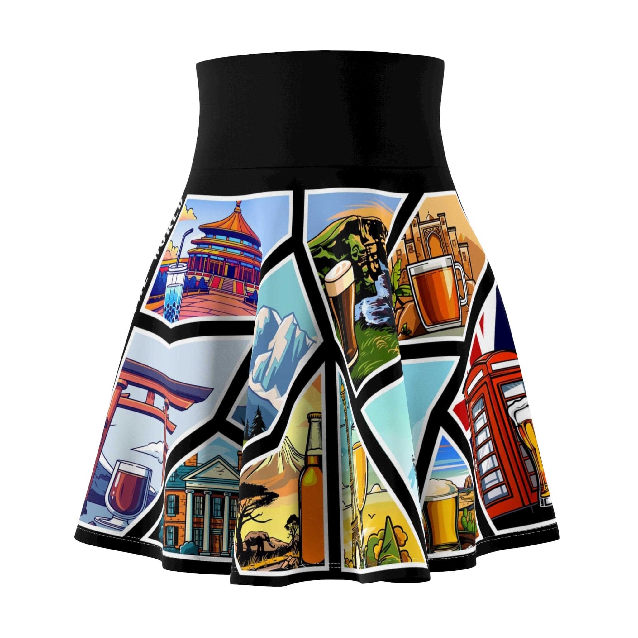 Global Gallivant Skirt: Drink Your Way Around