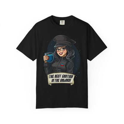 Black WDW bar-inspired Cantina’s Finest Officer t-shirt with Galaxy’s Edge vibes