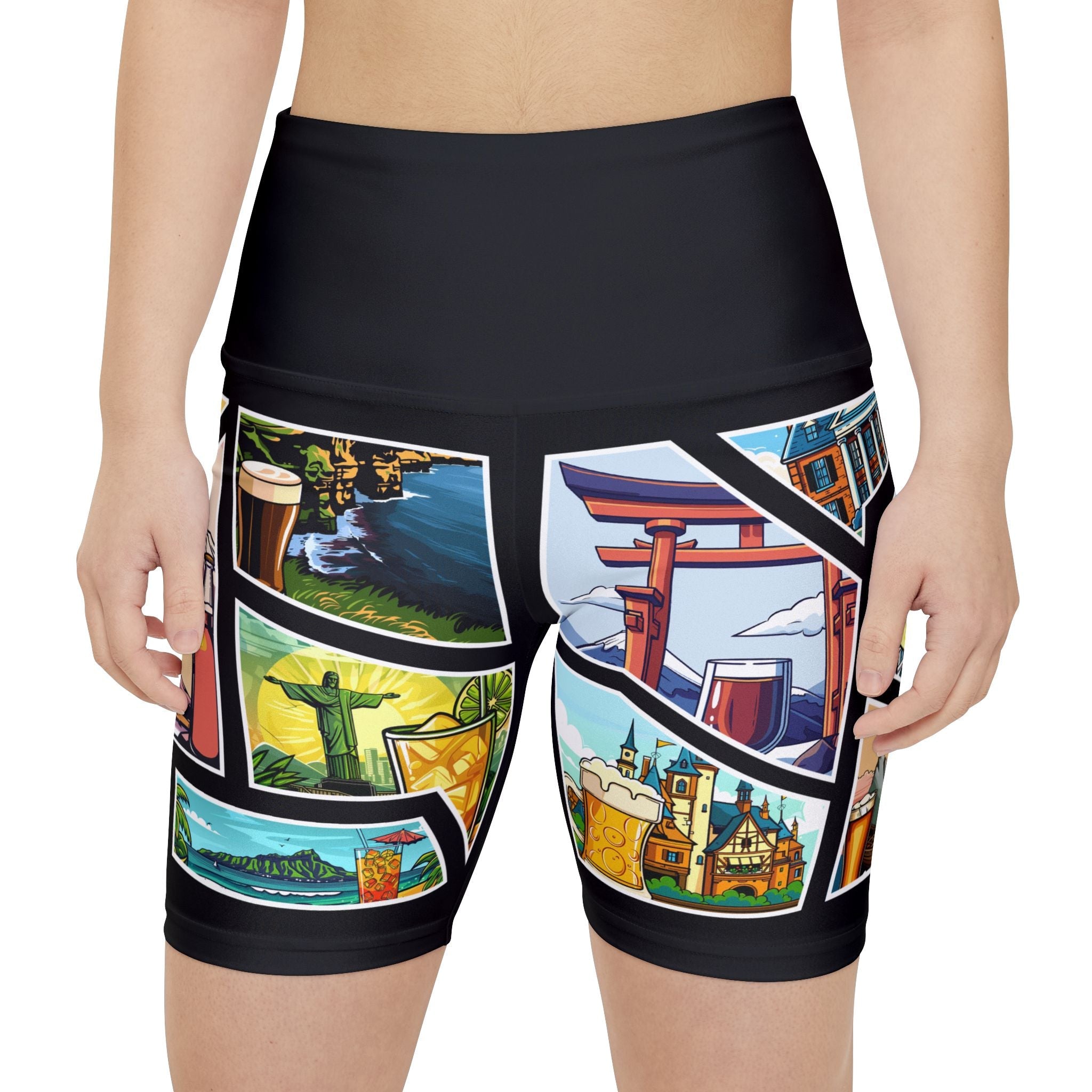 Boozy World Tour Shorts - Booze Buddies