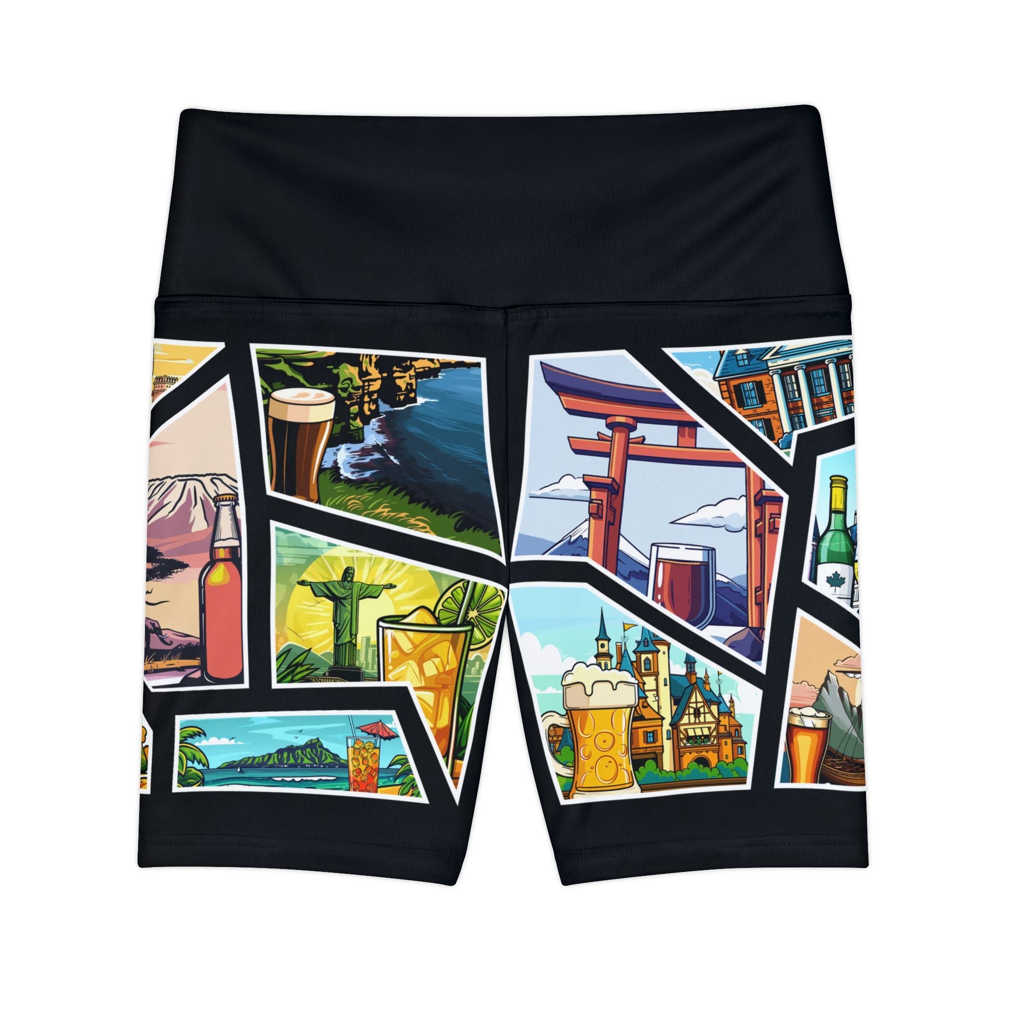 Boozy World Tour Shorts - Booze Buddies