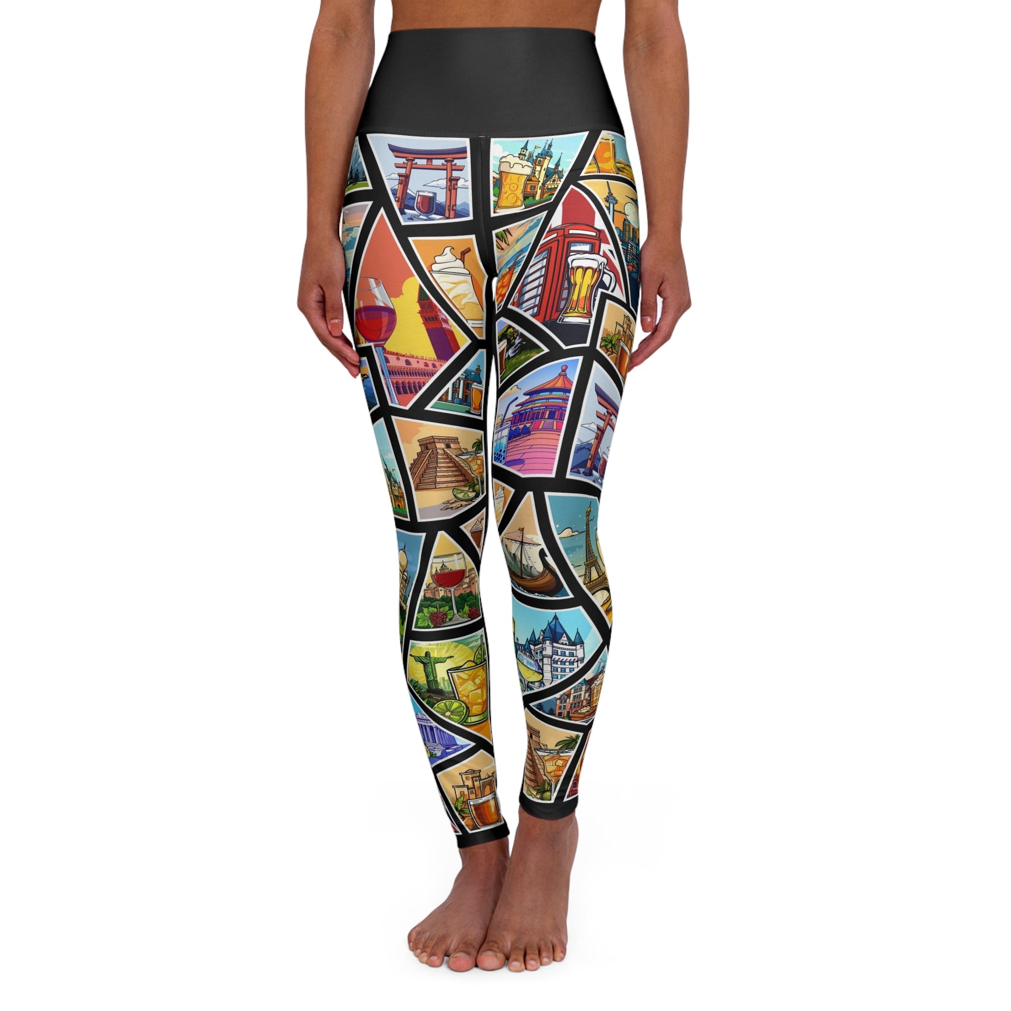 Global Sip N' Stretch Leggings - Booze Buddies