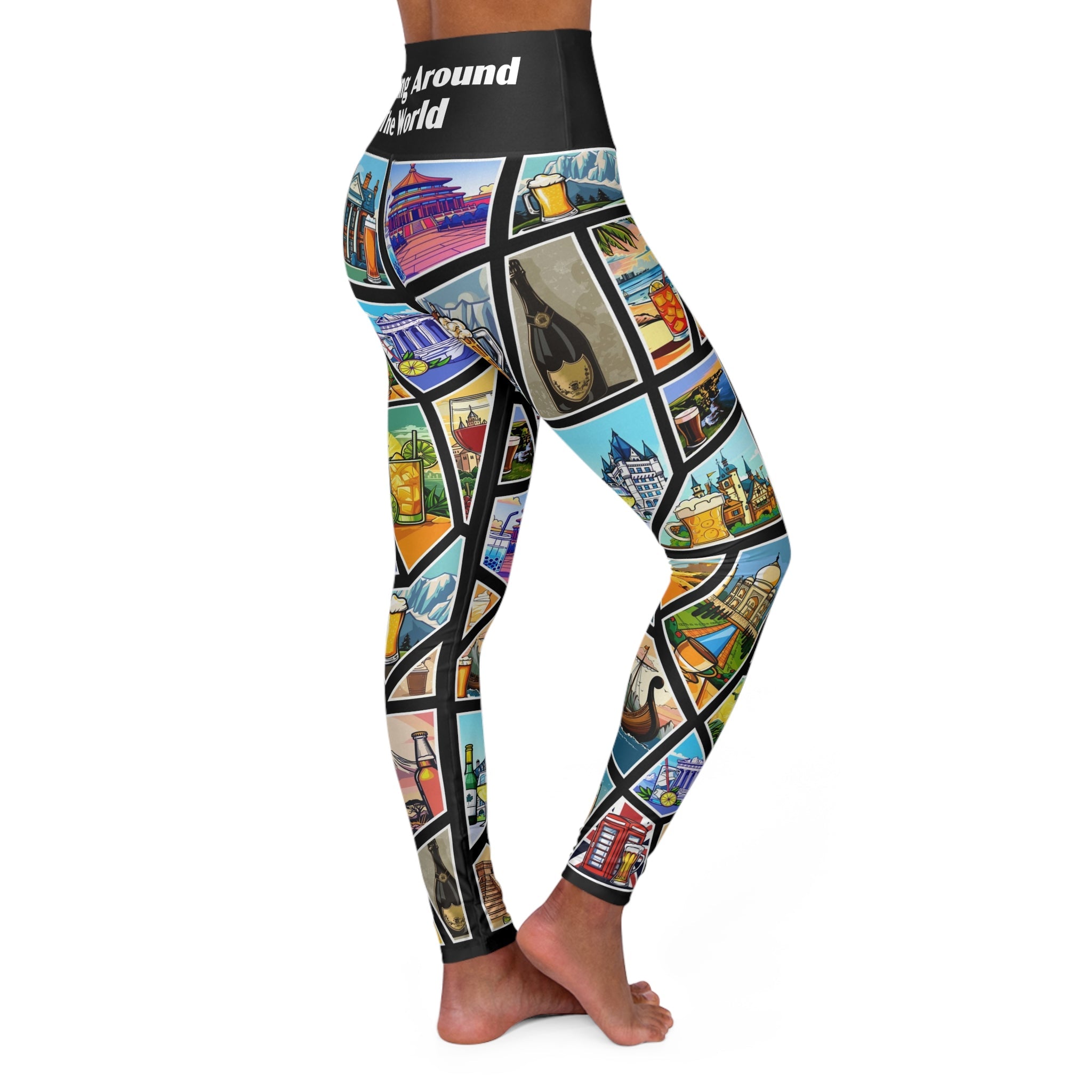 Global Sip N' Stretch Leggings - Booze Buddies